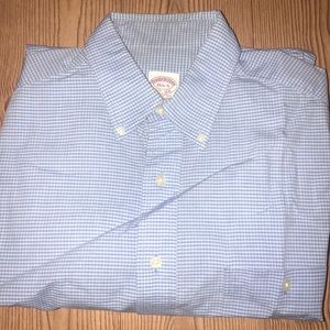 Brooks Brothers Checkered button down shirt